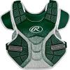 imageRawlings  Velo Catchers Chest Protector  Fastpitch Softball  Adult amp Intermediate Sizes  Multiple StylesDark GreenWhite