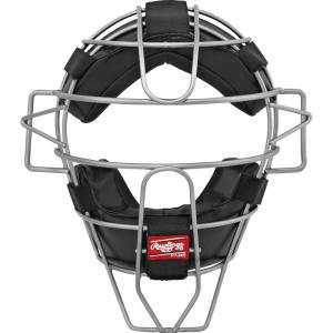 Rawlings | Catcher’s/Umpire Facemask Cage | Baseball/Softball | Traditional & Lightweight Options(Black)