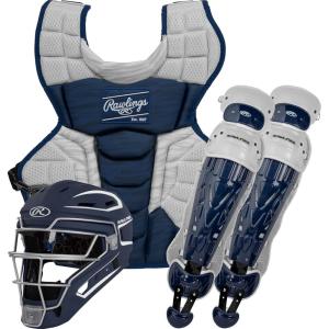 Rawlings | Velo 2.0 Catcher’s Set | Baseball | Multiple Sizes | Multiple Colors(Navy / White)