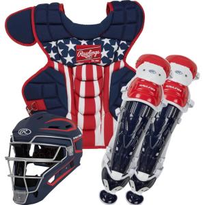 Rawlings | Velo 2.0 Catcher’s Set | Baseball | Multiple Sizes | Multiple Colors(Stars & Stripes)