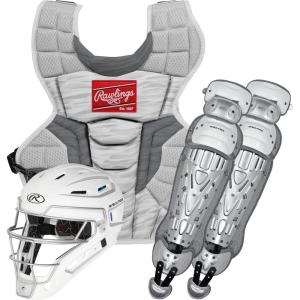 Rawlings | Velo 2.0 Catcher’s Set | Baseball | Multiple Sizes | Multiple Colors(White / Silver)
