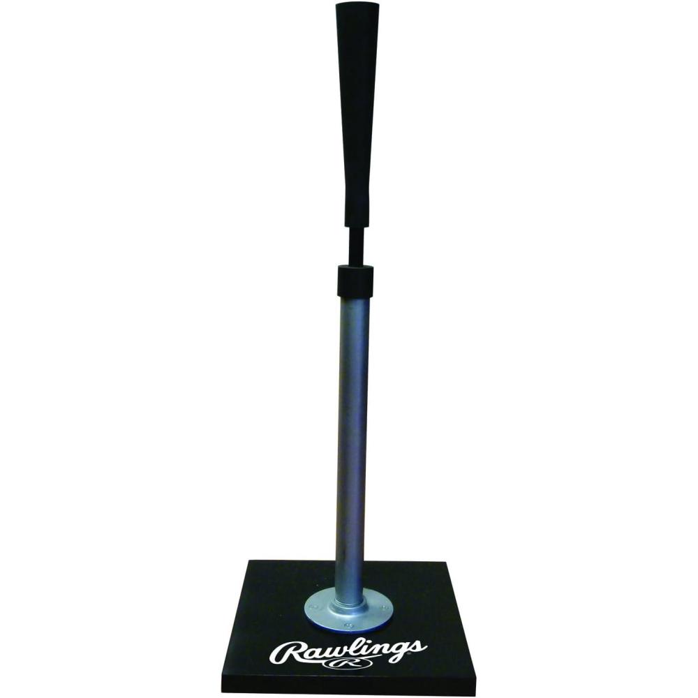 imageRawlings  PRO Model Batting Tee  Heavy Duty Base  Adjustable Height 213614H x 2W x 12L