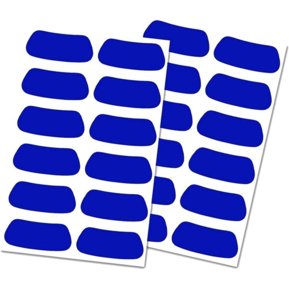 imageRawlings  Eye Black Adhesive Stickers  Multiple Colors  12 PairsBlue