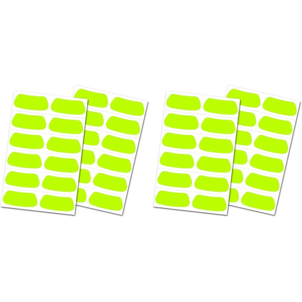 imageRawlings  Eye Black Adhesive Stickers  Multiple Colors  12 PairsOptic Yellow
