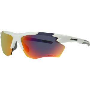 Rawlings mens Curve It Sunglasses Blade sunglasses(White and Red)