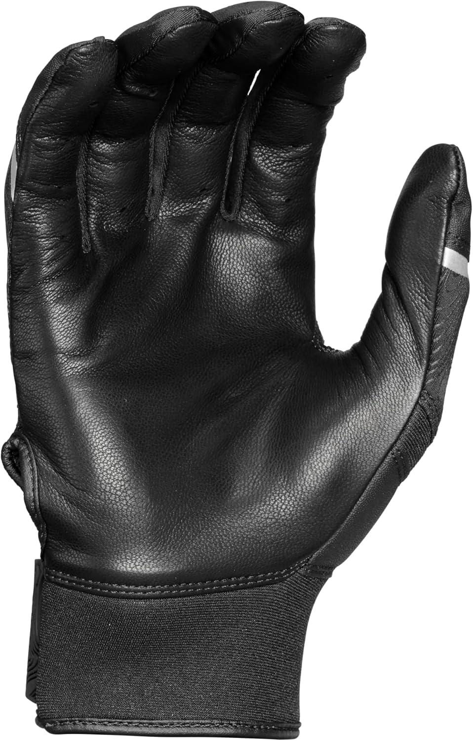 imageRawlings  Clout Baseball Batting Gloves  Adult Sizes  Multiple ColorsBLACKBLACK