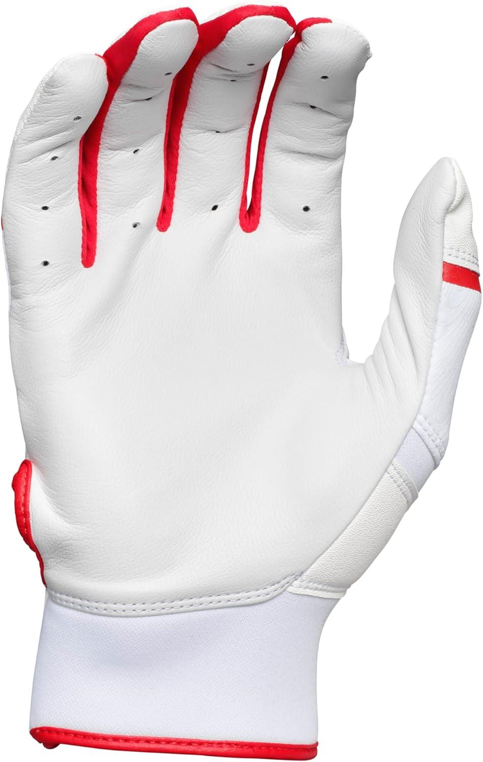 imageRawlings  Clout Baseball Batting Gloves  Youth Sizes  Multiple ColorsWHITESCARLET