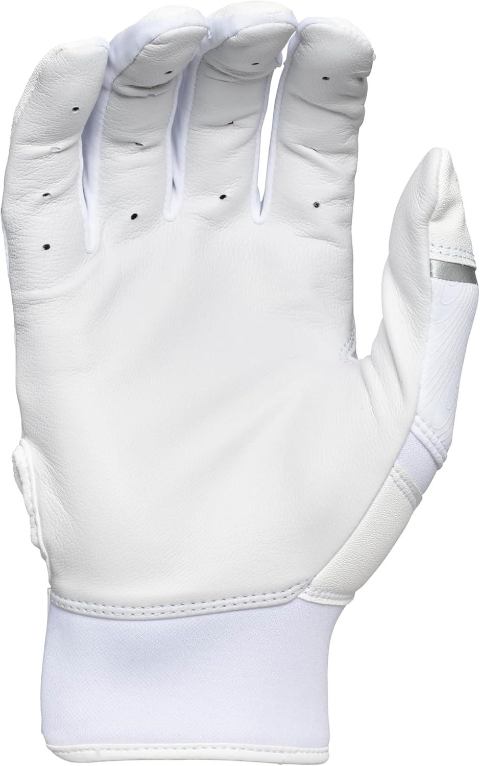 imageRawlings  Clout Baseball Batting Gloves  Youth Sizes  Multiple ColorsWHITEWHITE