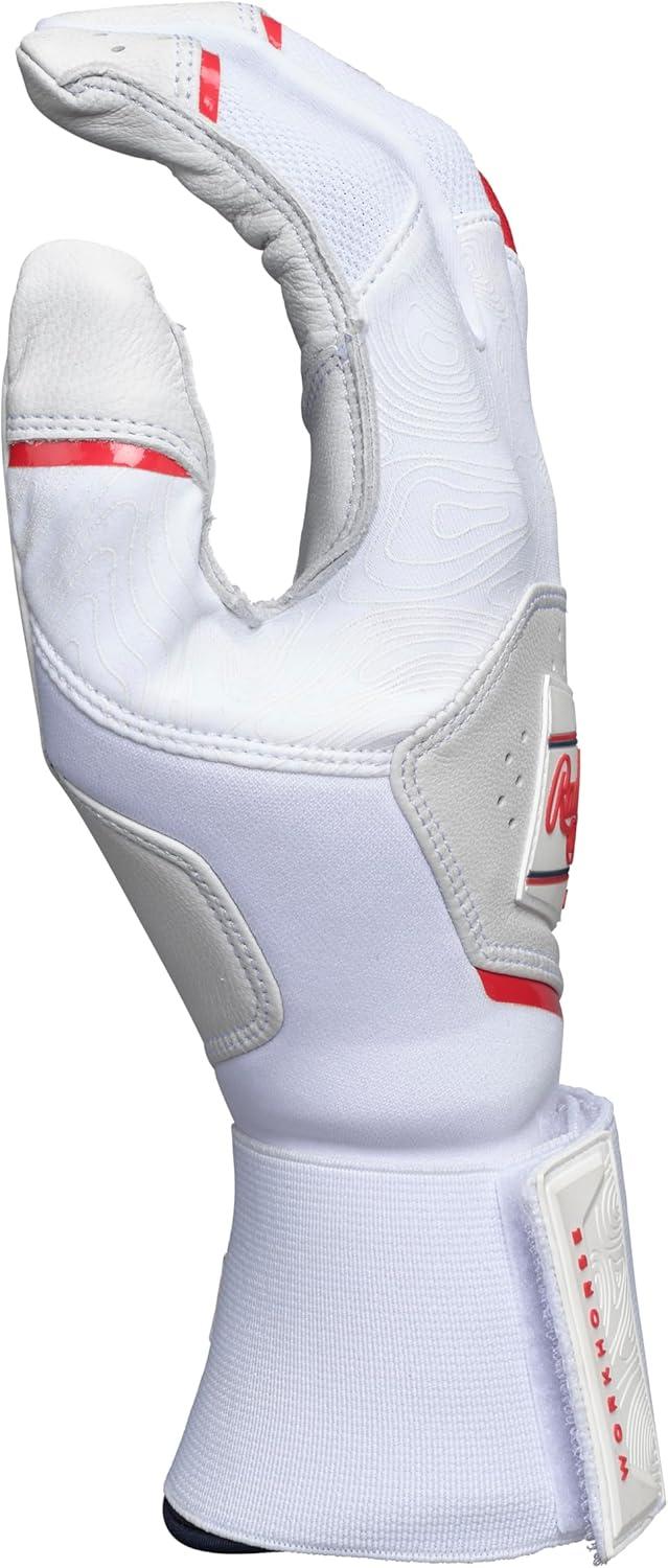 imageRawlings  Workhorse Baseball Batting Gloves  Compression Strap  Youth Sizes  Multiple ColorsUSA