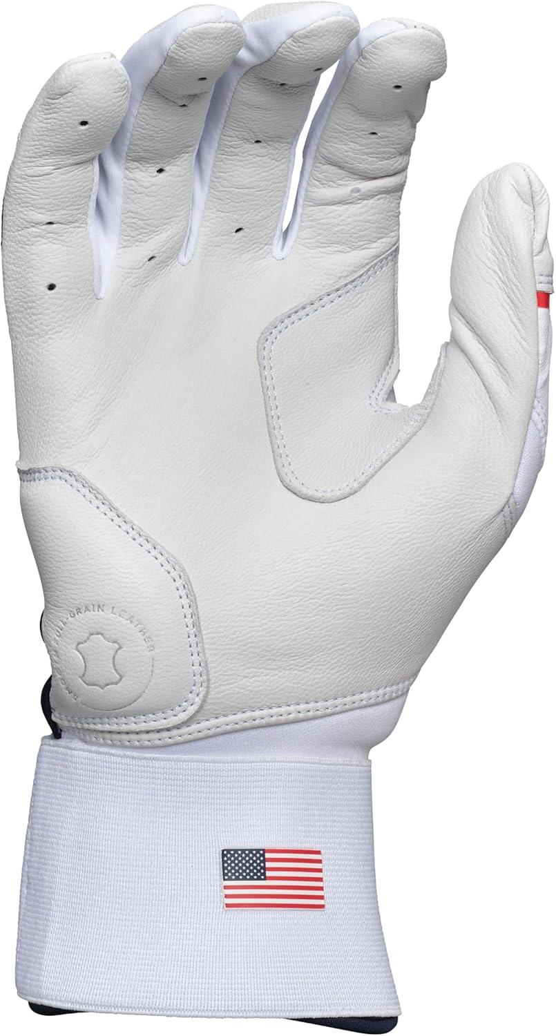 imageRawlings  Workhorse Baseball Batting Gloves  Compression Strap  Youth Sizes  Multiple ColorsUSA