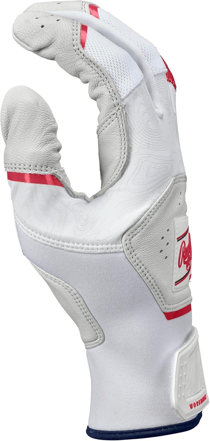 imageRawlings  Workhorse Baseball Batting Gloves  Youth Sizes  Multiple ColorsUSA