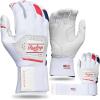 imageRawlings  Workhorse Baseball Batting Gloves  Compression Strap  Adult Sizes  Multiple ColorsUSA