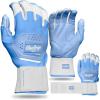 imageRawlings  Workhorse Baseball Batting Gloves  Compression Strap  Youth Sizes  Multiple ColorsCOLUMBIA BLUE