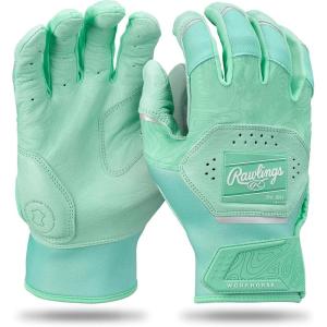Rawlings | Workhorse Baseball Batting Gloves | Adult Sizes | Multiple Colors(Mint/Mint)