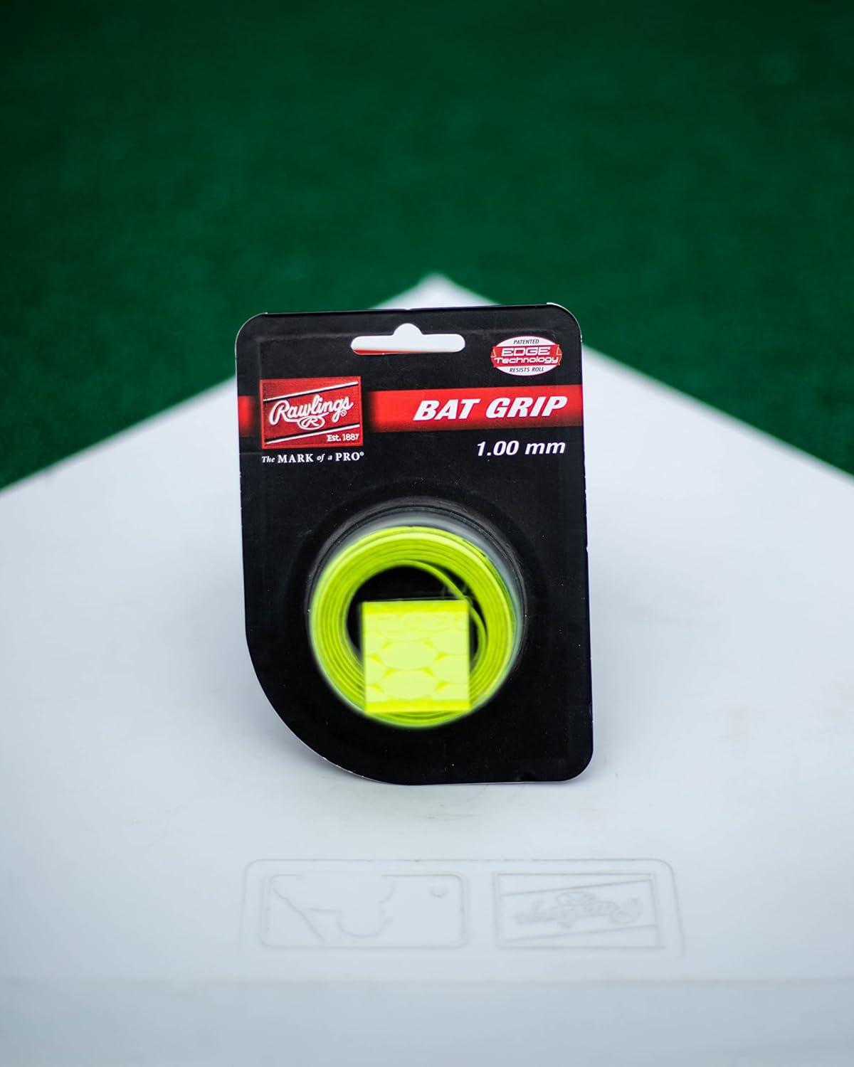 imageRawlings 100mm 180mm 275mm Bat Grip Baseball Softball Multiple ColorsNeon Yellow