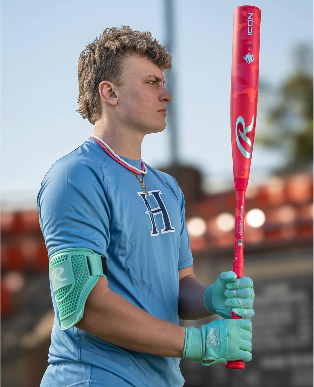 imageRawlings  Batters Elbow Guard  BaseballSoftball  Multiple Sizes amp ColorsPink