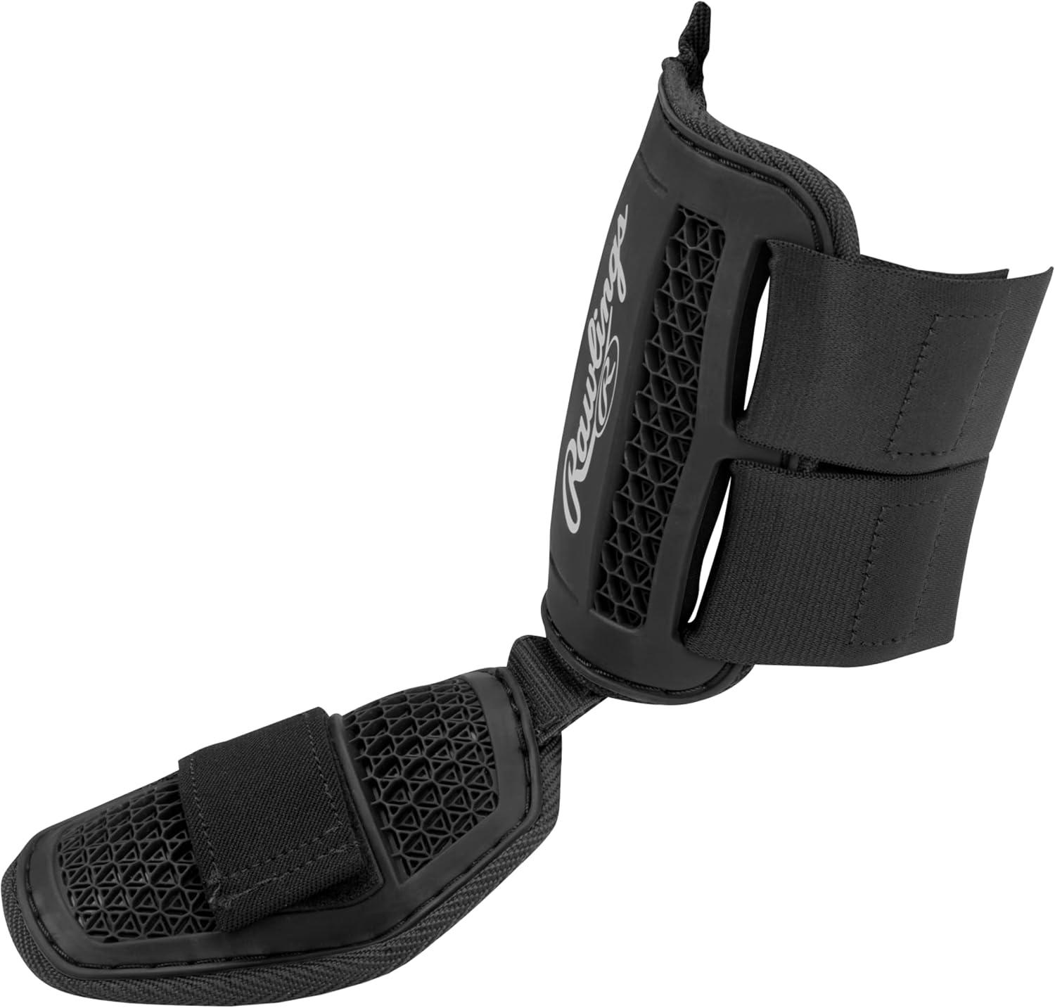 imageRawlings  Batters Leg Guard  Baseball  Softball  Small amp Large Sizes  Multiple ColorsBlack