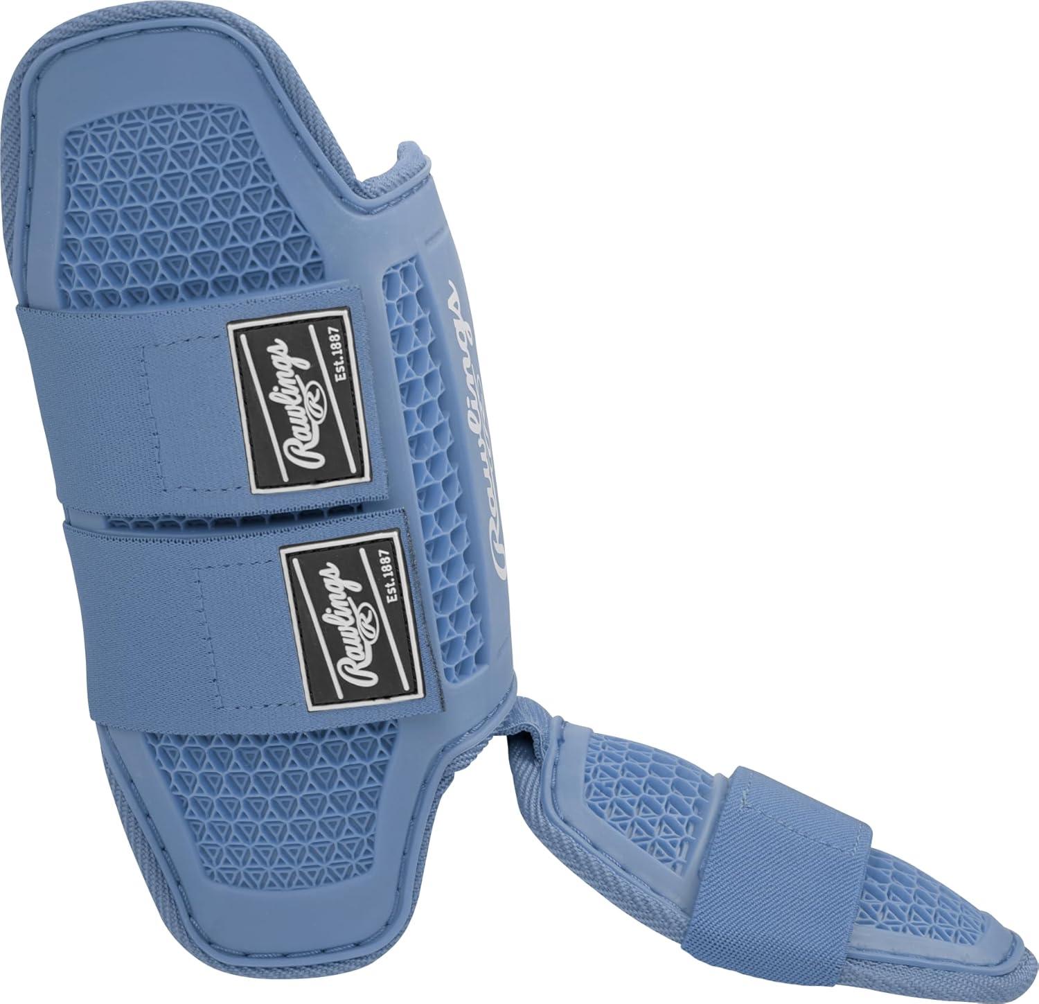 imageRawlings  Batters Leg Guard  Baseball  Softball  Small amp Large Sizes  Multiple ColorsColumbia Blue