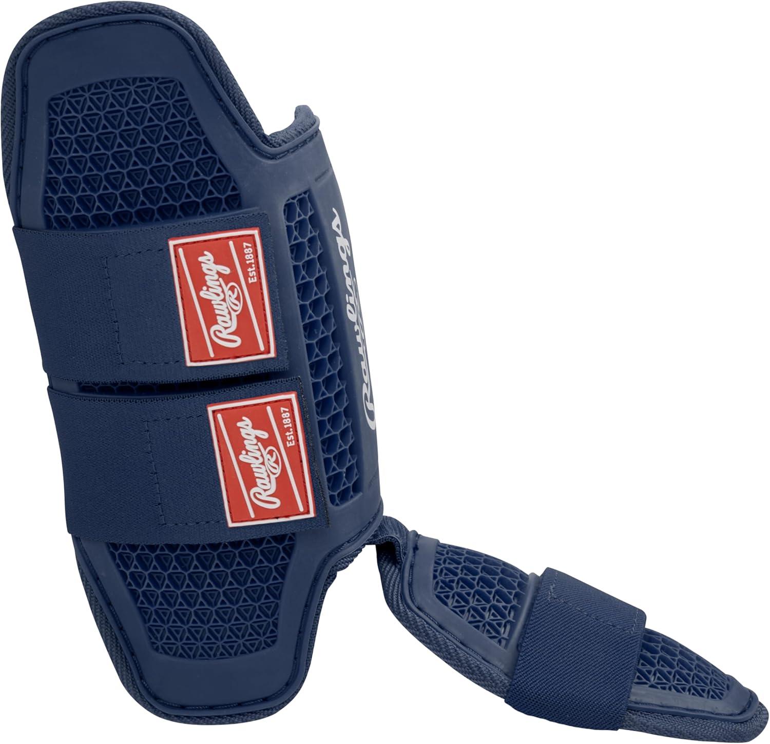 imageRawlings  Batters Leg Guard  Baseball  Softball  Small amp Large Sizes  Multiple ColorsNavy