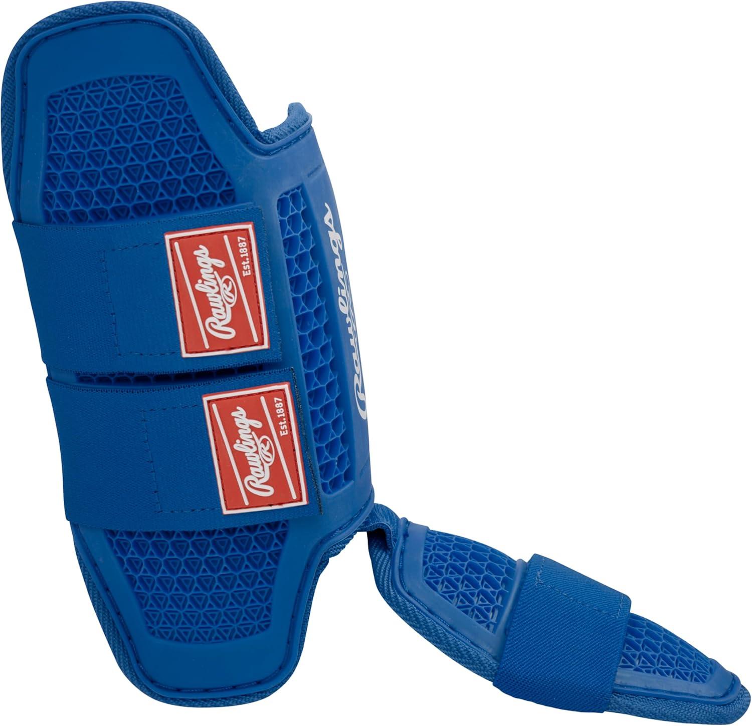 imageRawlings  Batters Leg Guard  Baseball  Softball  Small amp Large Sizes  Multiple ColorsRoyal