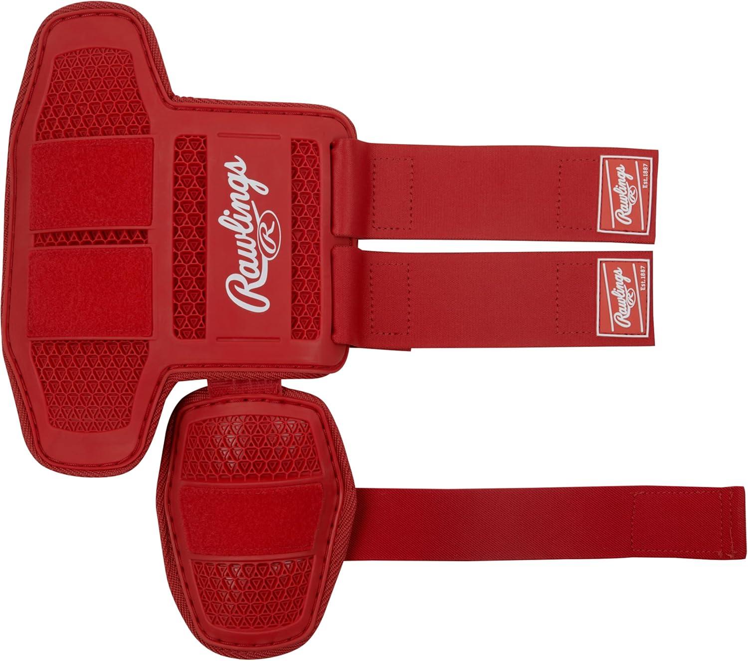 imageRawlings  Batters Leg Guard  Baseball  Softball  Small amp Large Sizes  Multiple ColorsScarlet