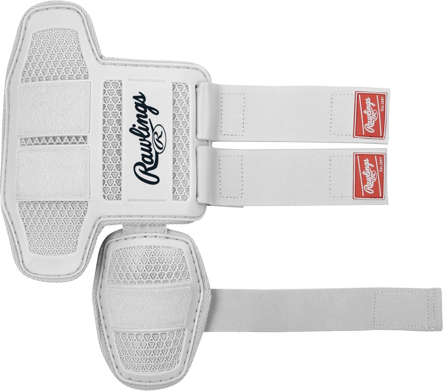 imageRawlings  Batters Leg Guard  Baseball  Softball  Small amp Large Sizes  Multiple ColorsWhite