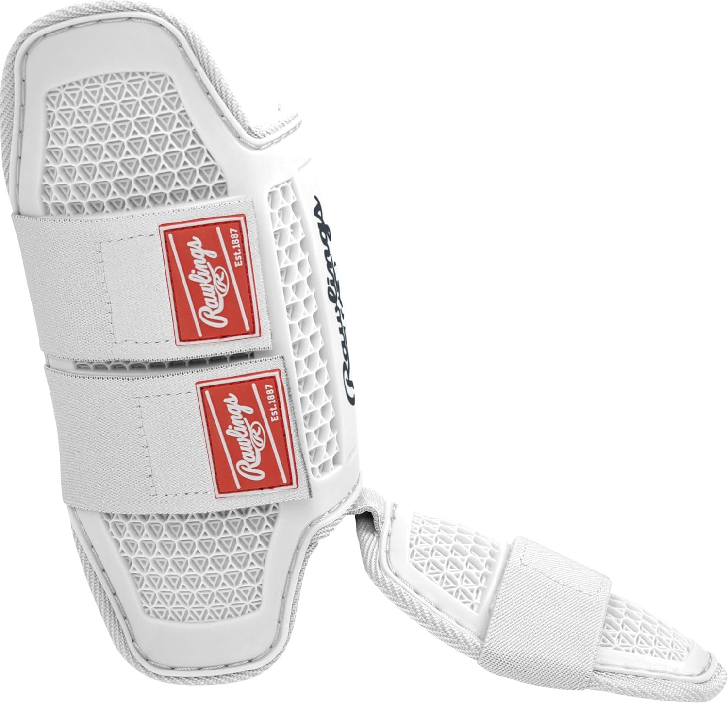 imageRawlings  Batters Leg Guard  Baseball  Softball  Small amp Large Sizes  Multiple ColorsWhite
