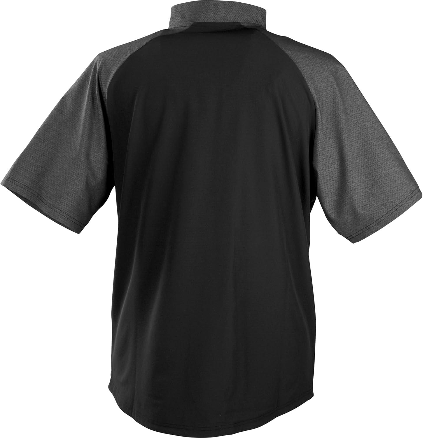 imageRawlings Mens Rawlings  Colorsync Short Sleeve Cage Jacket  Adult Sizes  Multiple ColorsBlack