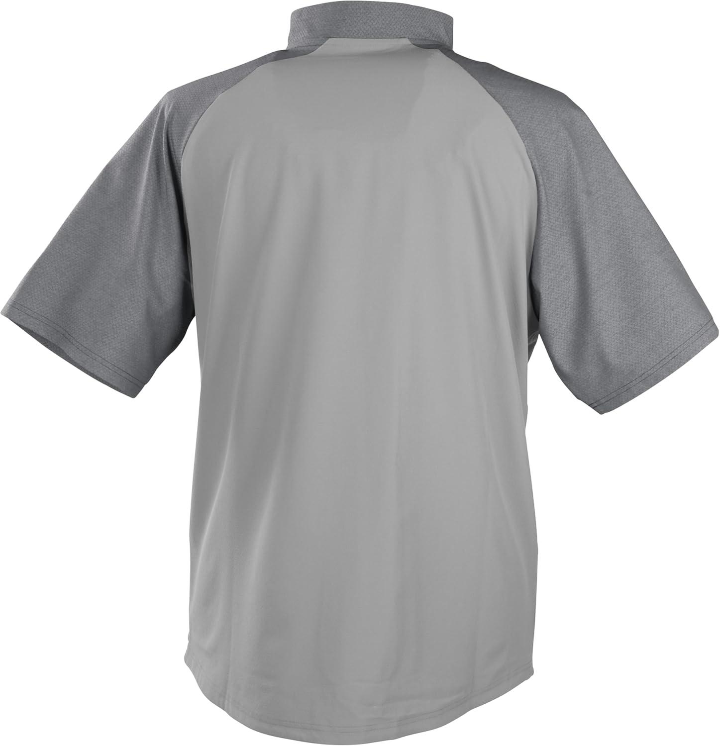 imageRawlings Mens Rawlings  Colorsync Short Sleeve Cage Jacket  Adult Sizes  Multiple ColorsGray
