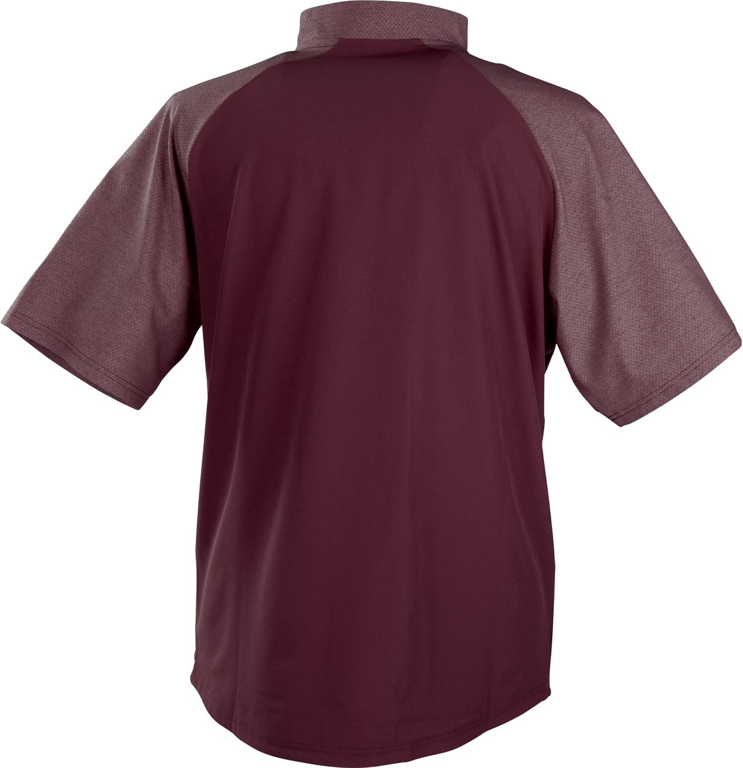 imageRawlings Mens Rawlings Colorsync Short Sleeve Cage Jacket Adult Sizes Multiple ColorsMaroon