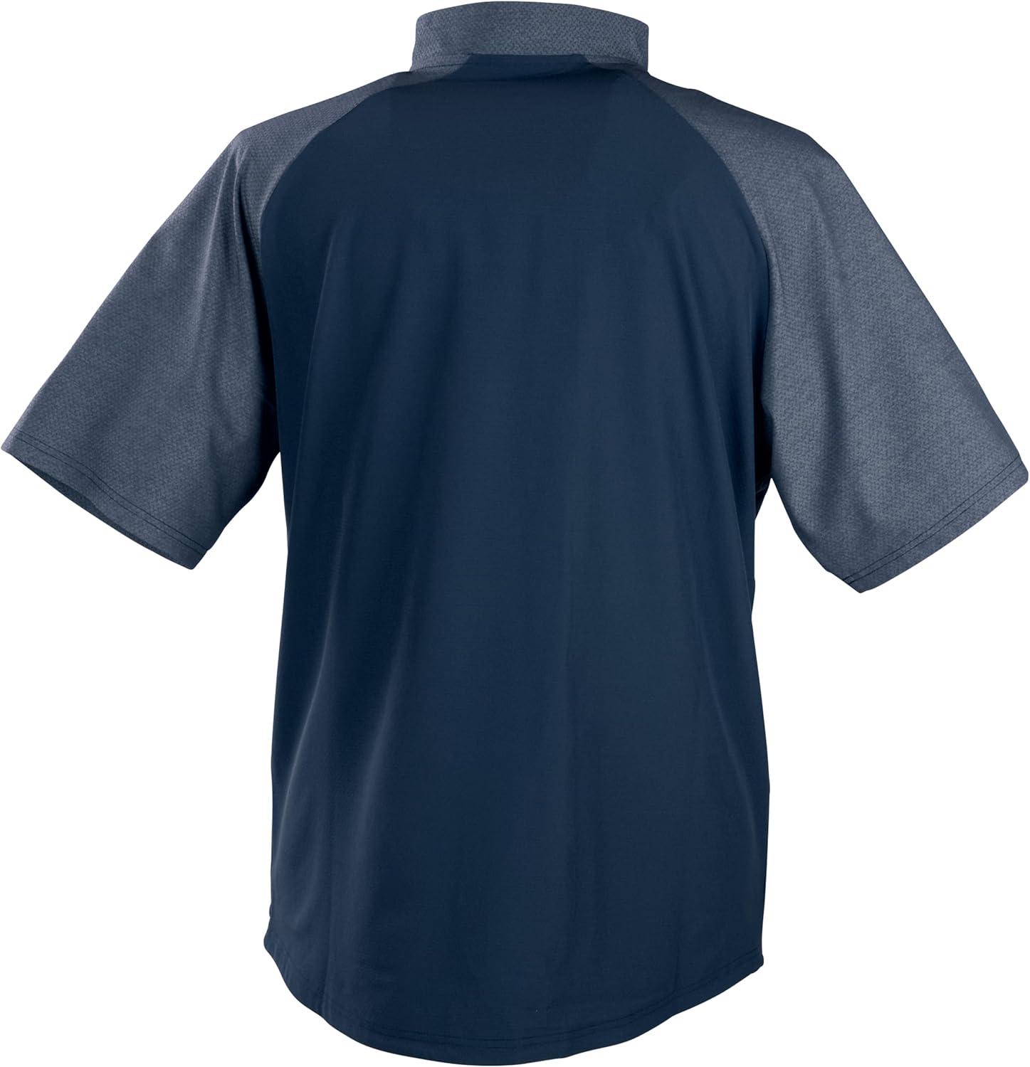 imageRawlings Mens Rawlings  Colorsync Short Sleeve Cage Jacket  Adult Sizes  Multiple ColorsNavy