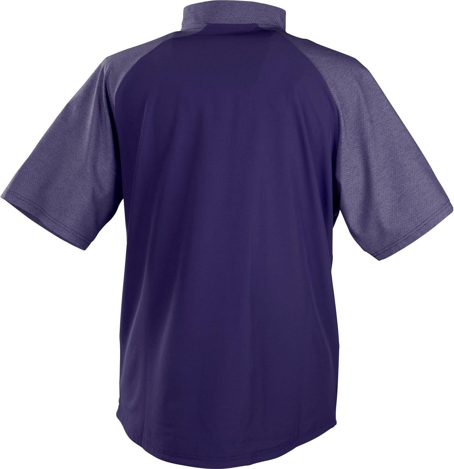 imageRawlings Mens Rawlings  Colorsync Short Sleeve Cage Jacket  Adult Sizes  Multiple ColorsPurple