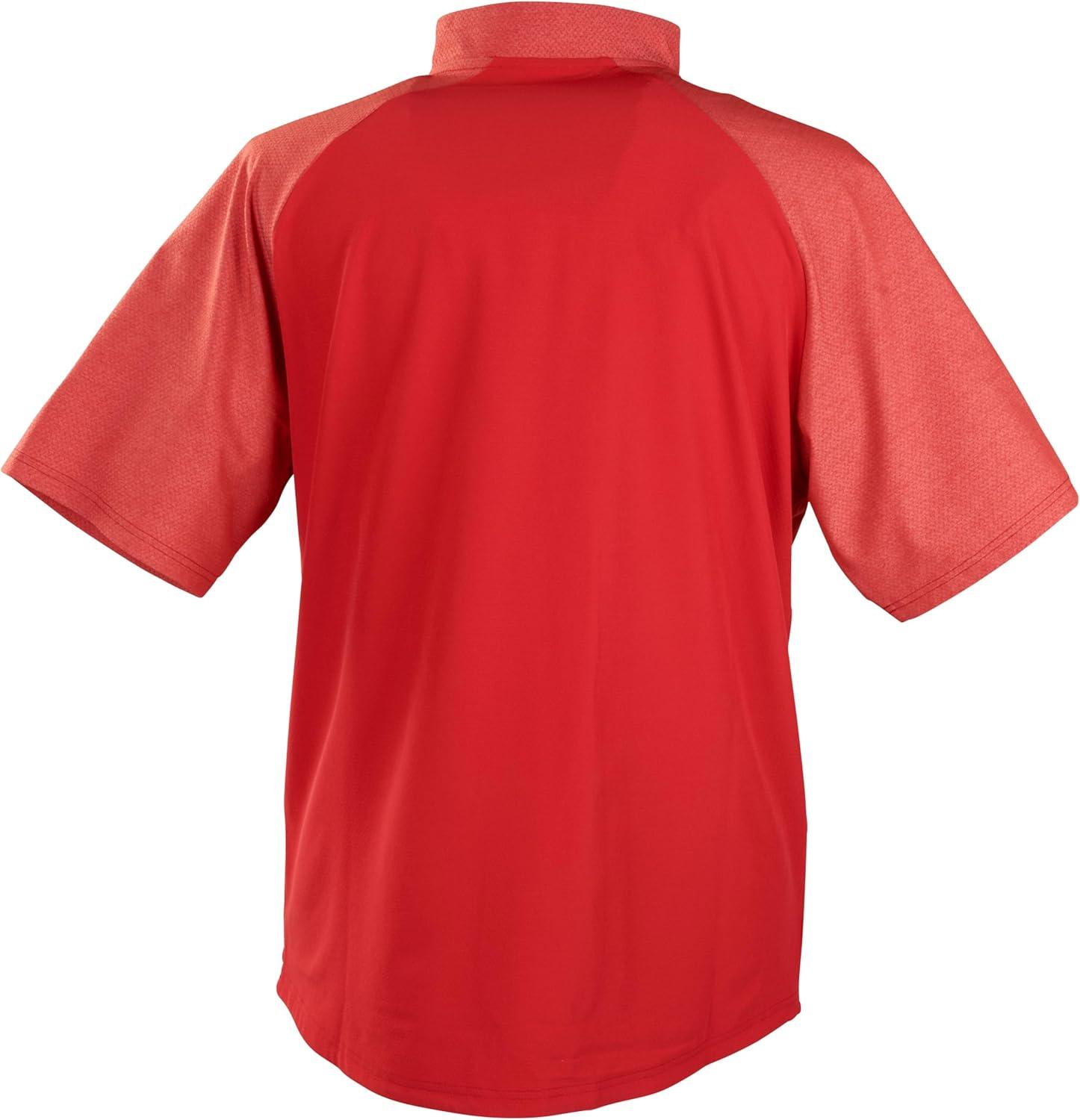 imageRawlings Mens Rawlings  Colorsync Short Sleeve Cage Jacket  Adult Sizes  Multiple ColorsScarlet