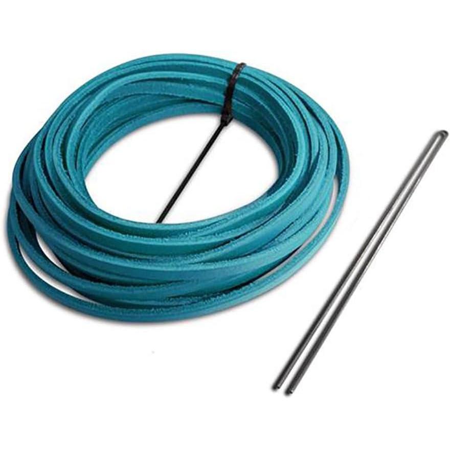 imageRawlings  Glove RELACE Pack  BaseballSoftball  4 pcs Standard 316 X 72 Lace with Lacing Tool  Multiple ColorsColumbia Blue