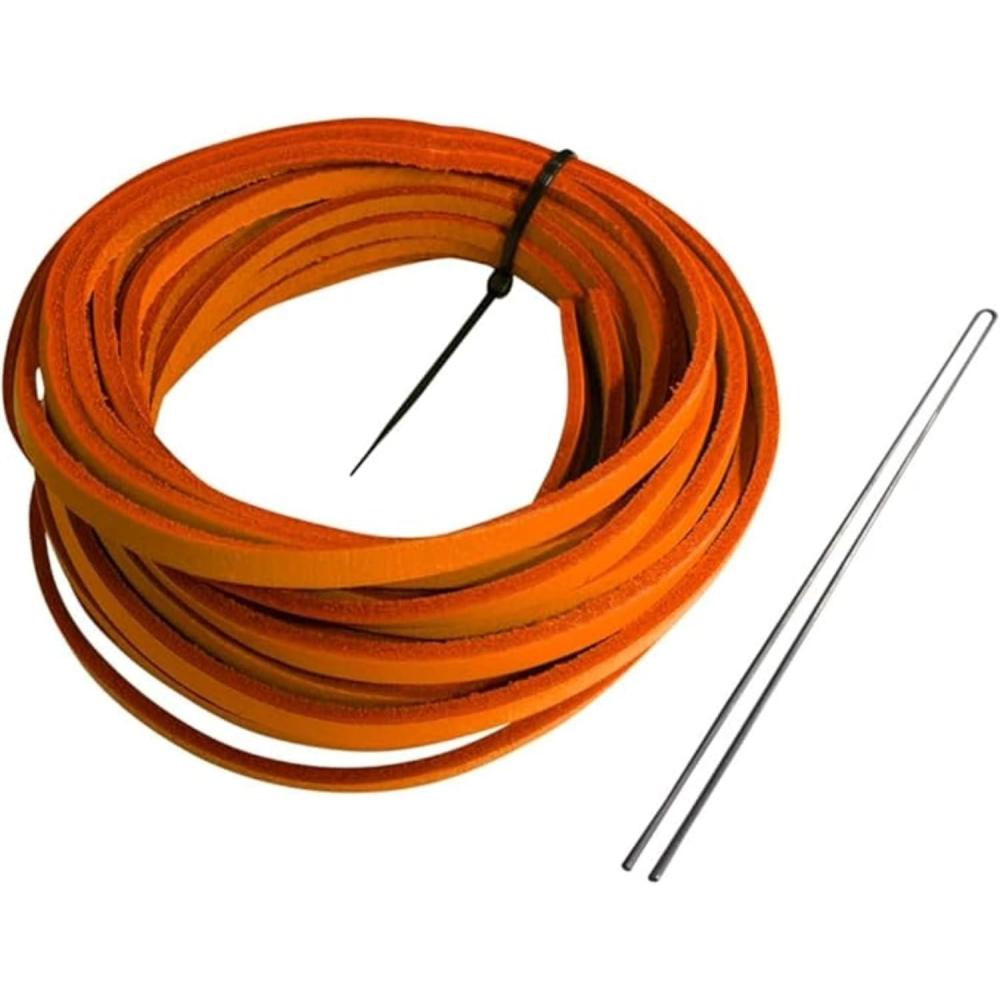 imageRawlings  Glove RELACE Pack  BaseballSoftball  4 pcs Standard 316 X 72 Lace with Lacing Tool  Multiple ColorsOrange