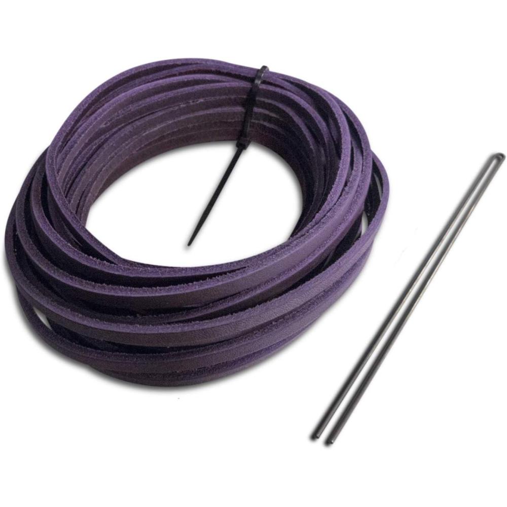 imageRawlings  Glove RELACE Pack  BaseballSoftball  4 pcs Standard 316 X 72 Lace with Lacing Tool  Multiple ColorsPurple