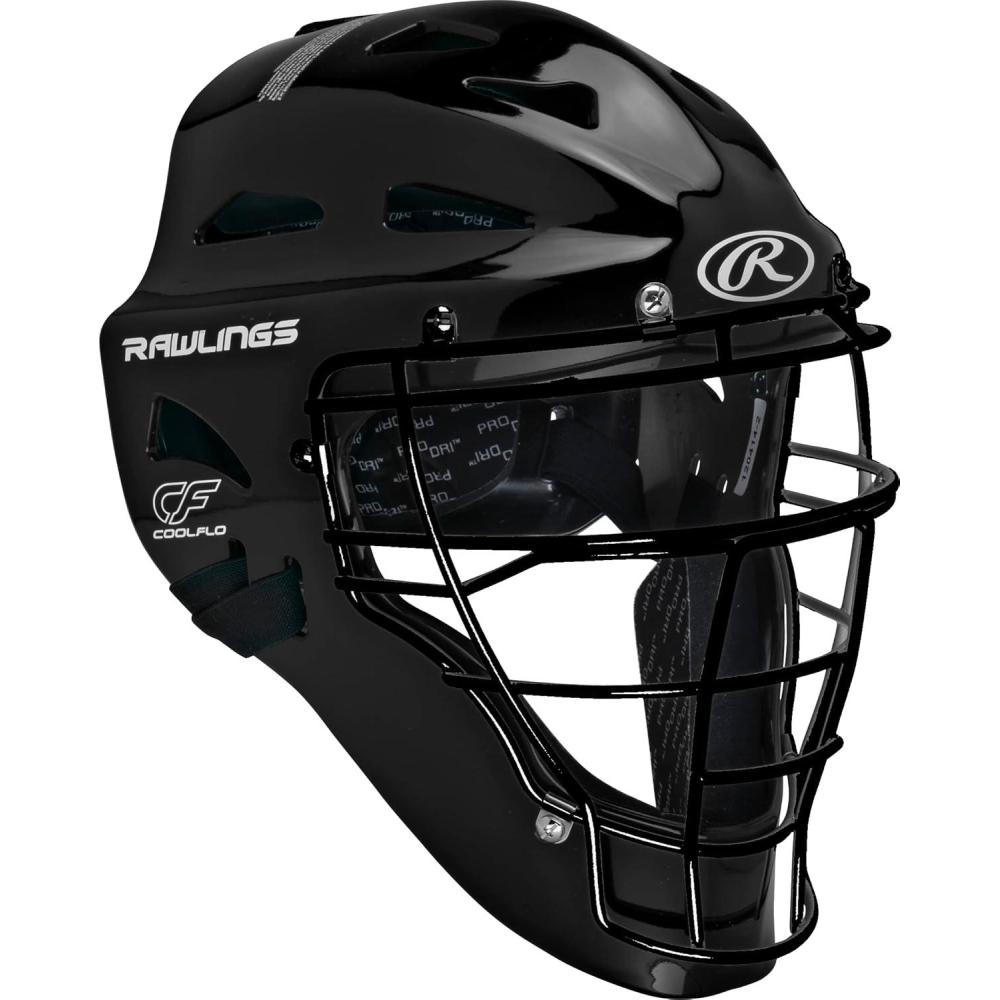 imageRawlings  PLAYERS SERIES Catchers Helmet  Baseball  Youth 6 12  7  Black