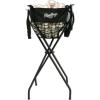 imageRawlings  Ball Caddy  Holds 100 Baseballs  50 Softballs  Includes Stand amp Net BagBlack