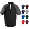 imageRawlings Mens Rawlings  Colorsync Short Sleeve Cage Jacket  Adult Sizes  Multiple ColorsBlack