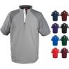 imageRawlings Mens Rawlings  Colorsync Short Sleeve Cage Jacket  Adult Sizes  Multiple ColorsGray