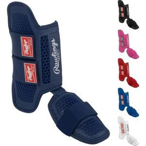 Rawlings | Batter’s Leg Guard | Baseball / Softball | Small & Large Sizes | Multiple Colors(Navy)