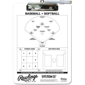 Rawlings | Dry-Erase Coach’s Clipboard | Baseball/Softball