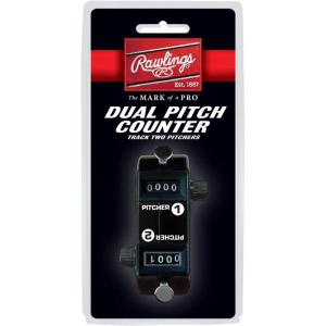 Rawlings | Dual Pitch Counter | Baseball/Softball | Home & Visitor Pitch Counts