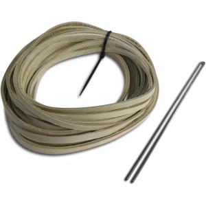 Rawlings | Glove RE-LACE Pack | Baseball/Softball | 4 pcs. Standard 3/16″ X 72″ Lace with Lacing Tool | Multiple Colors(Camel)