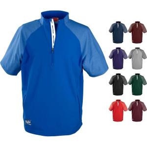 Rawlings Mens Rawlings | Colorsync Short Sleeve Cage Jacket | Adult Sizes | Multiple Colors(Royal)