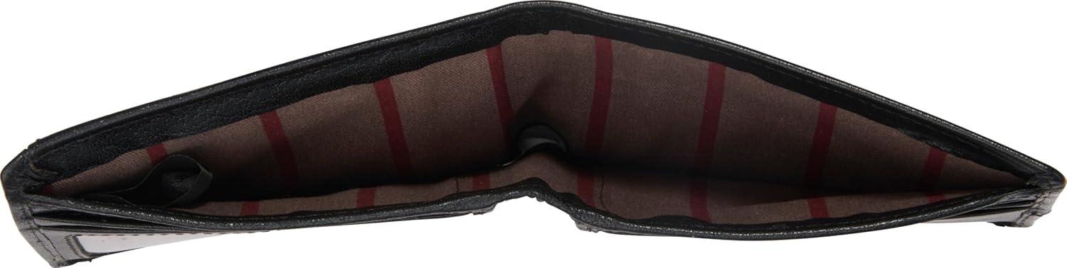 imageRawlings Mens Bifold Wallet Collection Genuine Leather Multiple Styles amp ColorsBlack Insert Included Debossed Logo