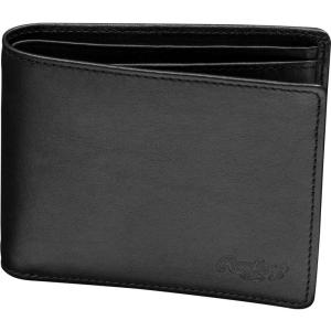 Rawlings | Men’s Bifold Wallet Collection | Genuine Leather | Multiple Styles & Colors(Black | Debossed Logo)