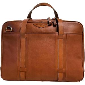 Rawlings | Men’s Leather Messenger Briefcase Collection | Genuine Leather | Multiple Styles & Colors(Brown | Home Run Collection)
