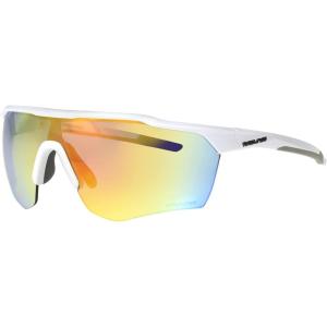 Rawlings Strike Ready Shield Sport Sunglasses(Shiny White and Orange)