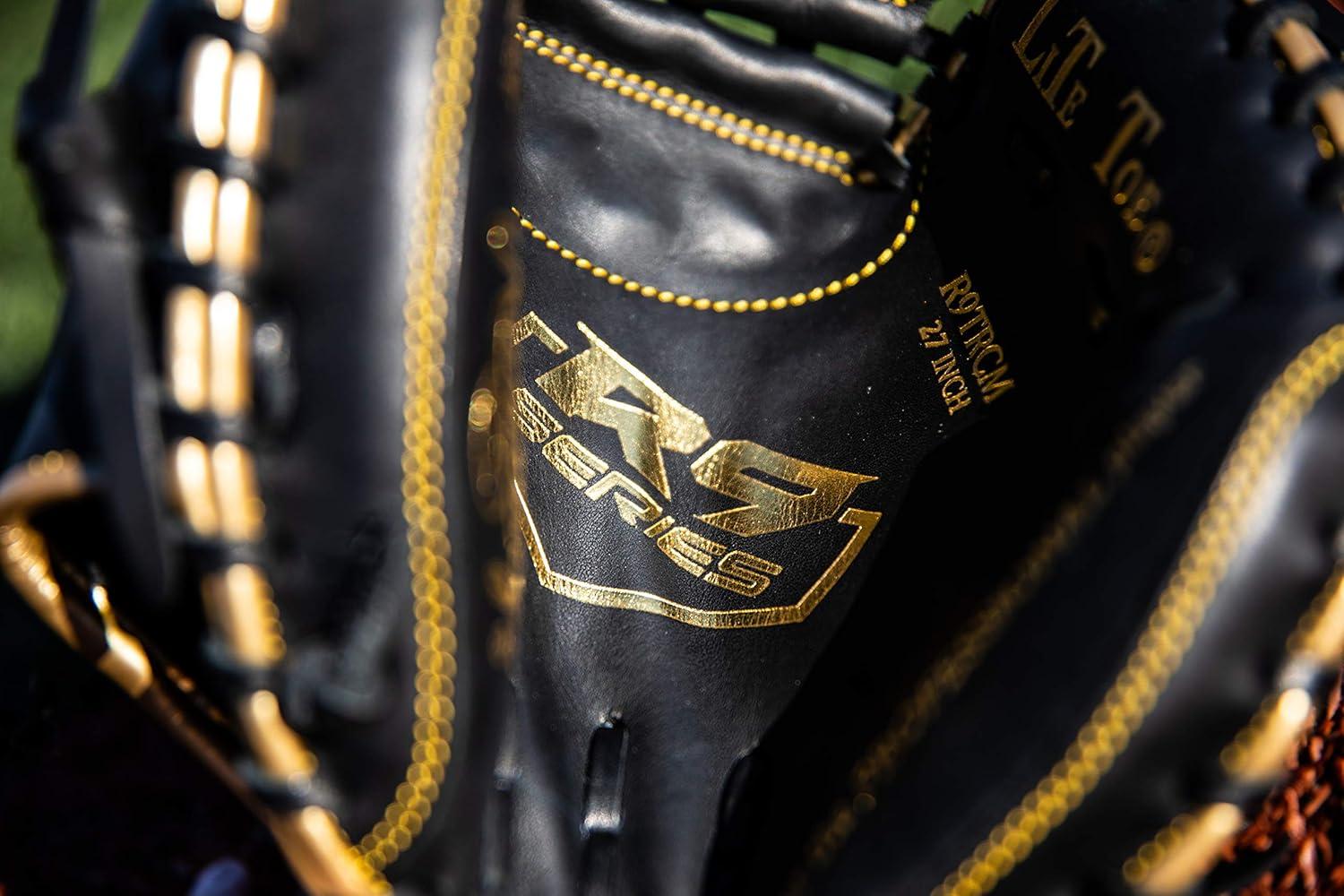 imageRawlings InfieldCatcher Training Gloves BaseballSoftball Multiple StylesBlackGold 1Piece Closed Web